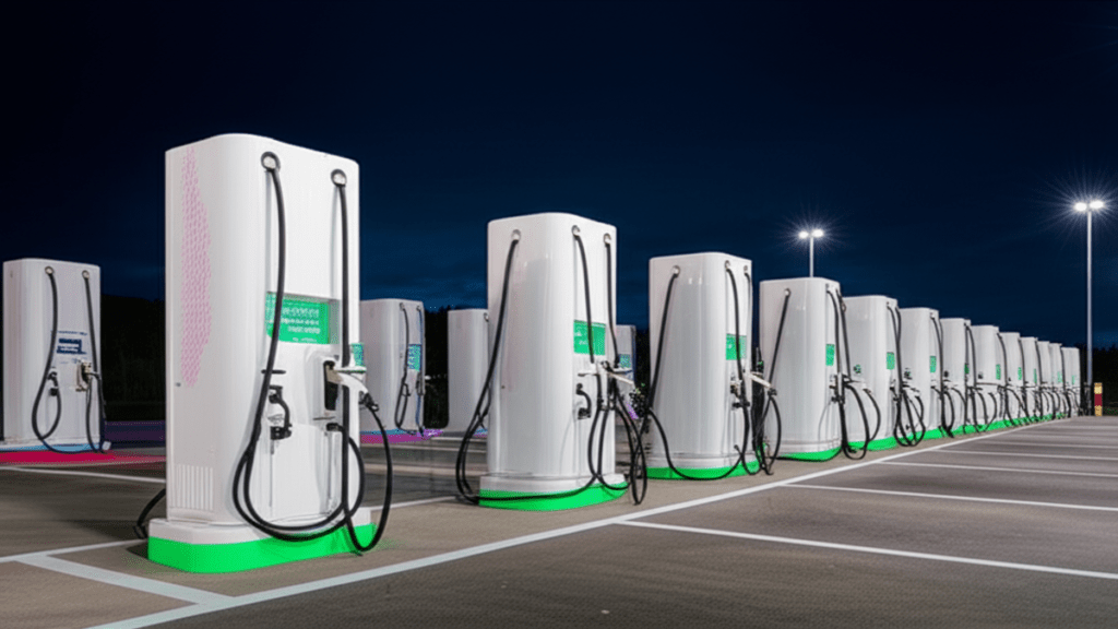 High power 350kW EV charging infrastructure vs 800V Architecture 