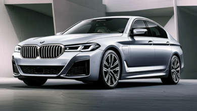 BMW i5 electric sedan luxury German car 2026