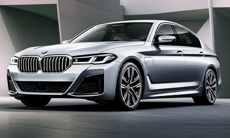 BMW i5 electric sedan luxury German car 2026