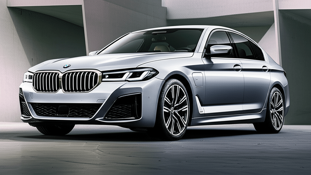 BMW i5 electric sedan luxury German car 2026