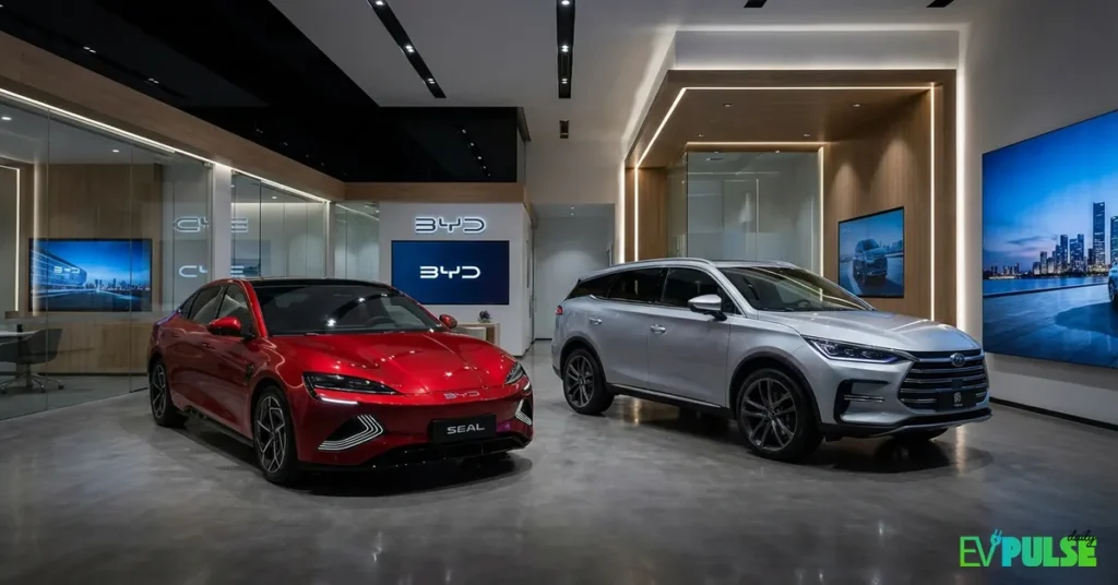 BYD Seal and Tang electric vehicles 2026