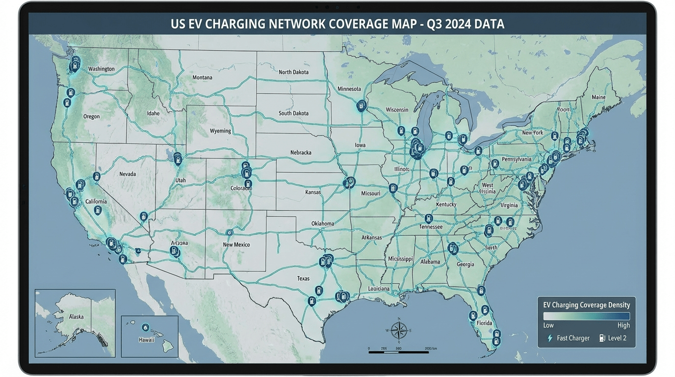 ChargePoint charging network US map chargepoint charging sessions