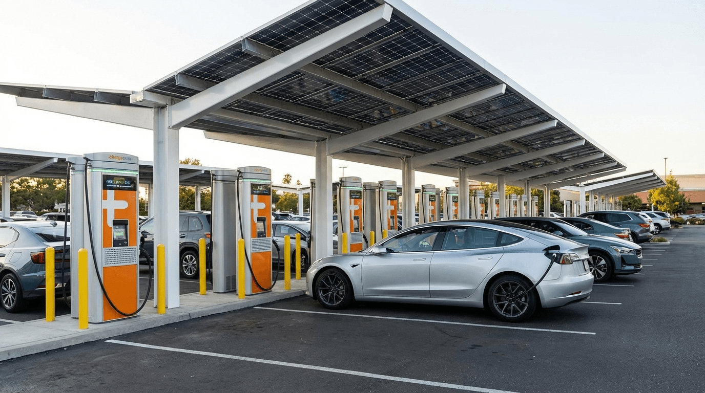 ChargePoint EV charging station network chargepoint charging sessions