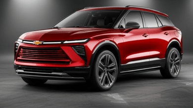 Chevrolet Blazer EV 2026 electric SUV red crossover