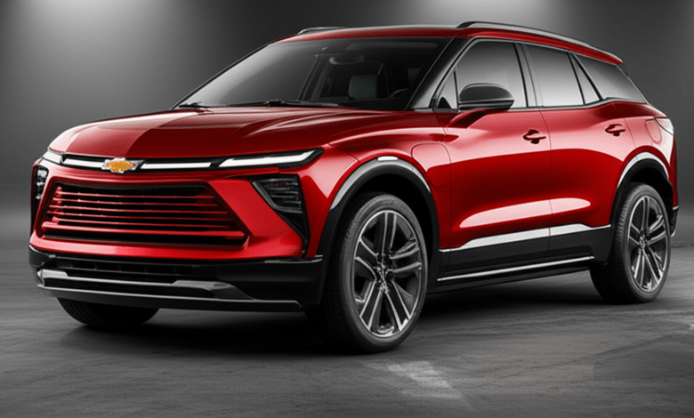 Chevrolet Blazer EV 2026 electric SUV red crossover