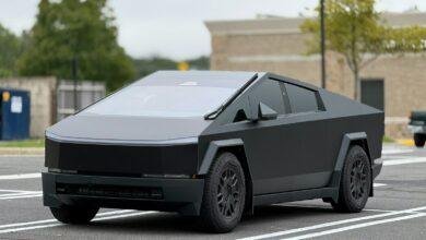 Tesla Cybertruck production milestone 250000 units Texas