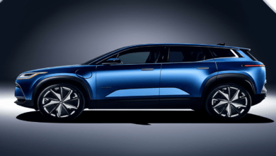Fisker Ocean electric SUV 2026 blue crossover