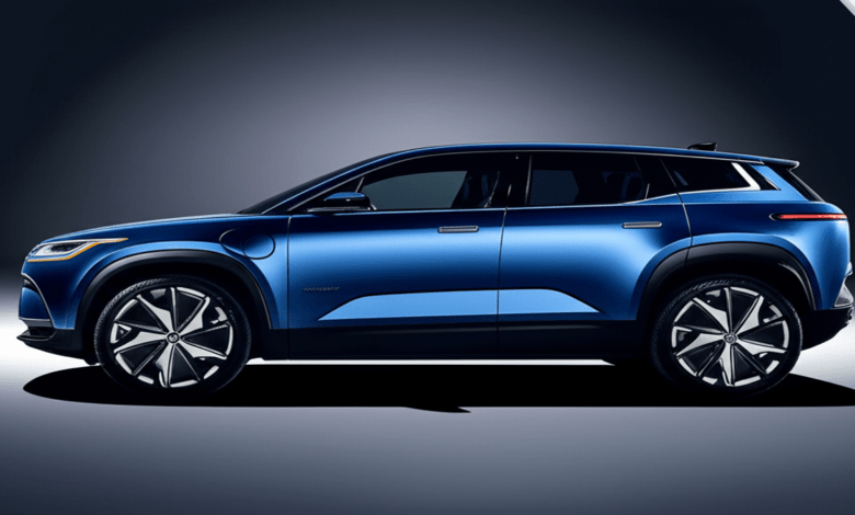 Fisker Ocean electric SUV 2026 blue crossover