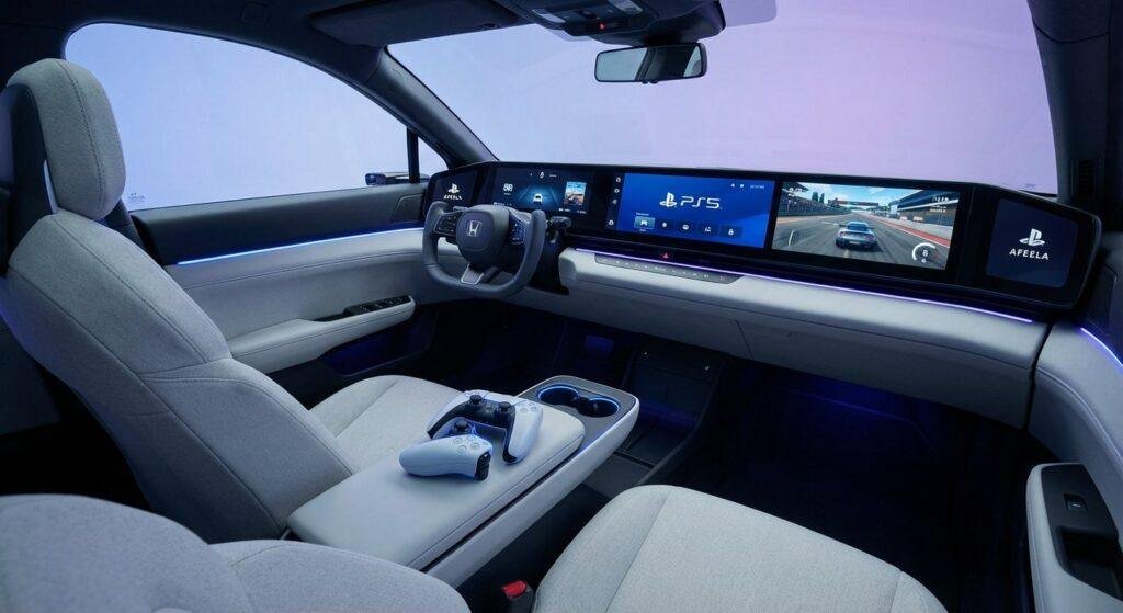 Honda Afeela 1 brings 40 sensors and PlayStation tech to the road. Sonys first car collaboration with Honda. Full breakdown of features.