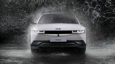 2026 Hyundai IONIQ 5 electric crossover SUV in silver metallic finish