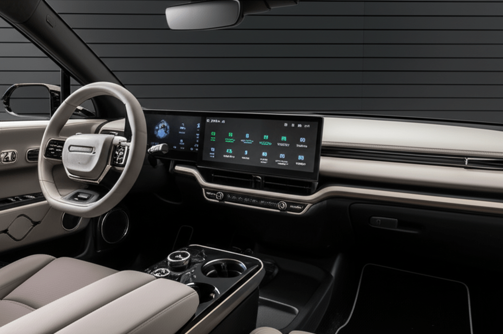 Rivian R2 interior dashboard rivian r2 2026