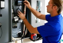 Tesla Wall Connector installation process with electrician tesla home charger