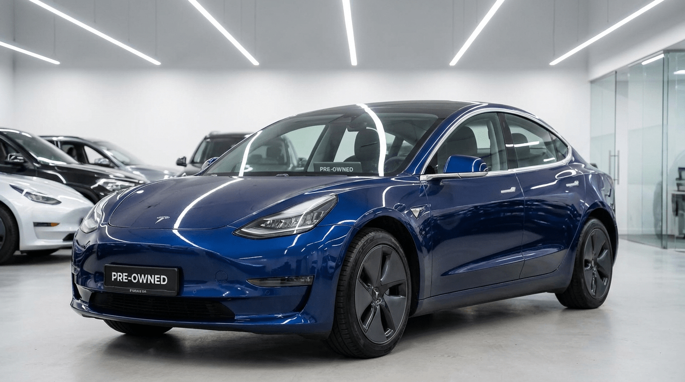 Tesla Model 3 used electric car used ev sales 2026