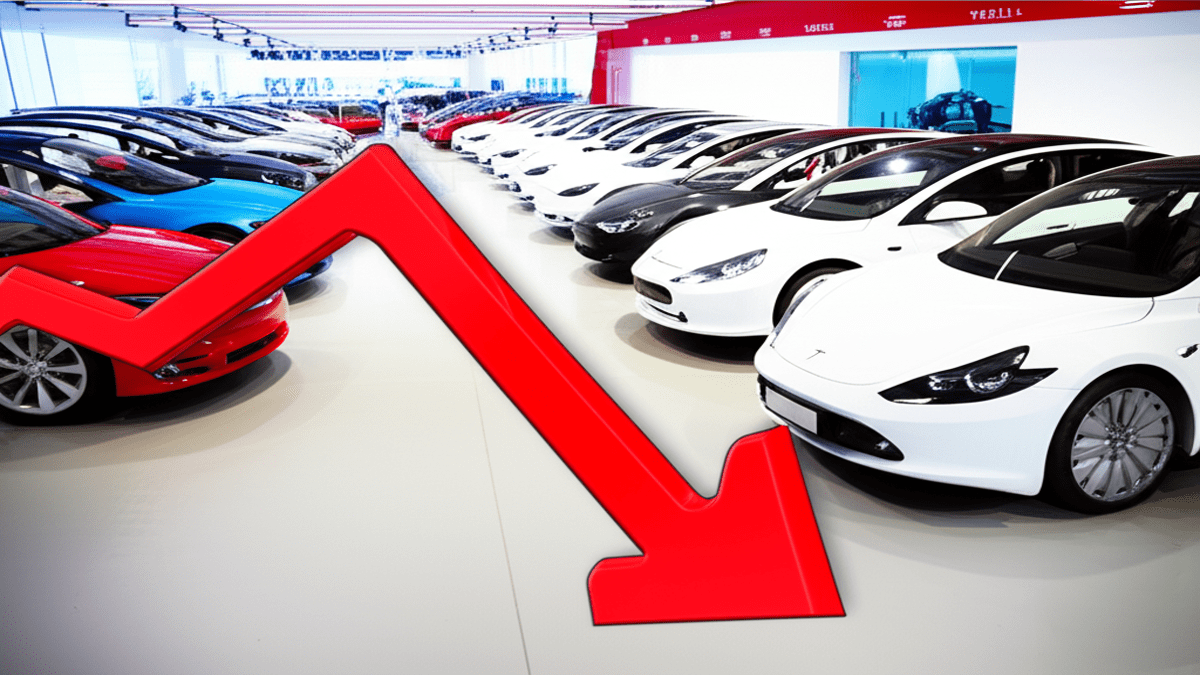 Tesla sales decline 2026 analysis showing downward trend