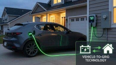Vehicle-to-grid technology explained 2026. How EVs power homes and earn money. Complete breakdown of V2G benefits, costs, and compatible vehicles.
